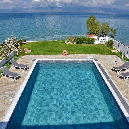 Antorina Beachfront Villas With Private Pools Kamari  Luaran gambar