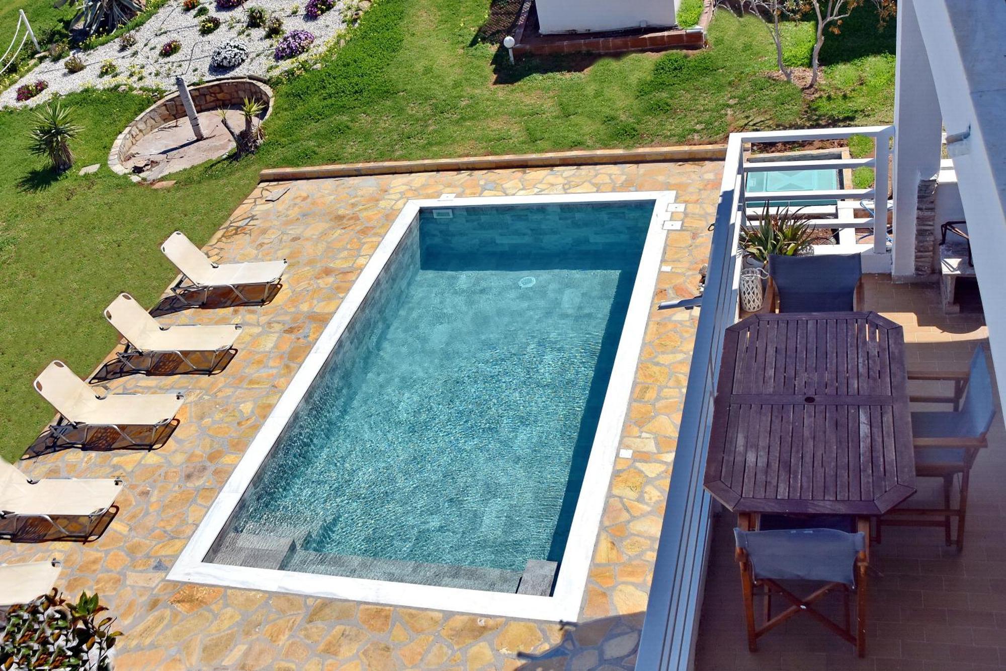Antorina Beachfront Villas With Private Pools Kamari  Luaran gambar