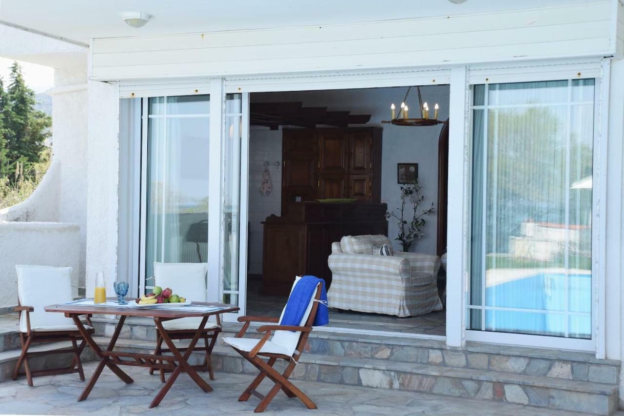 Antorina Beachfront Villas With Private Pools Kamari  Luaran gambar
